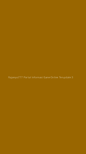 Tampilan Antarmuka Aplikasi Rajampo777 Portal Informasi Game Online Terupdate - 3