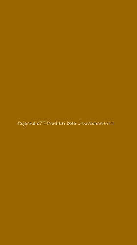 Tampilan Antarmuka Aplikasi Rajamulia77 Prediksi Bola Jitu Malam Ini - 1