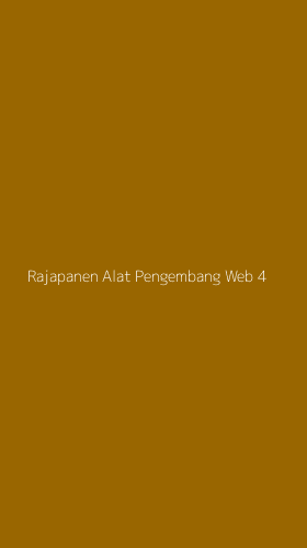 Tampilan Antarmuka Aplikasi Rajapanen Alat Pengembang Web - 4