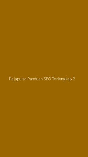 Tampilan Antarmuka Aplikasi Rajapulsa Panduan Seo Terlengkap - 2