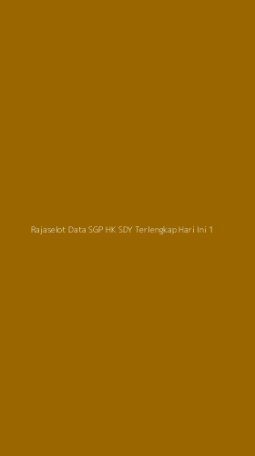 Tampilan Antarmuka Aplikasi Rajaselot Data Sgp Hk Sdy Terlengkap Hari Ini - 1