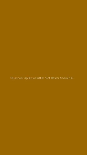 Tampilan Antarmuka Aplikasi Rajasocer Aplikasi Daftar Slot Resmi Android - 4