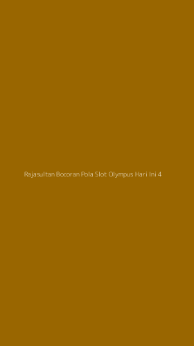 Tampilan Antarmuka Aplikasi Rajasultan Bocoran Pola Slot Olympus Hari Ini - 4