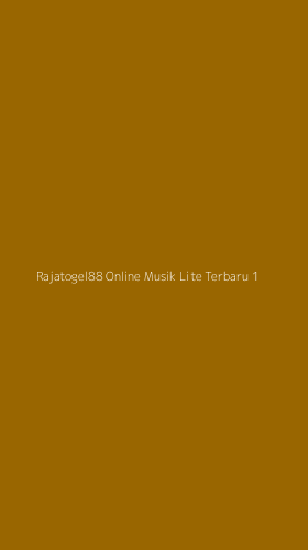 Tampilan Antarmuka Aplikasi Rajatogel88 Online Musik Lite Terbaru - 1