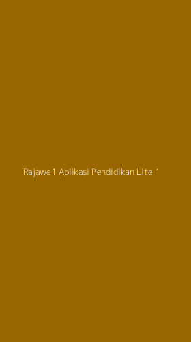 Tampilan Antarmuka Aplikasi Rajawe1 Aplikasi Pendidikan Lite - 1
