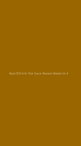 Tampilan Antarmuka Aplikasi Rajin303 Info Slot Gacor Maxwin Malam Ini - 4