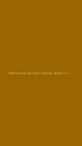 Tampilan Antarmuka Aplikasi Ramtoto Info Slot Gacor Maxwin Malam Ini - 4