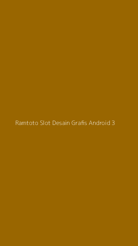 Tampilan Antarmuka Aplikasi Ramtoto Slot Desain Grafis Android - 3