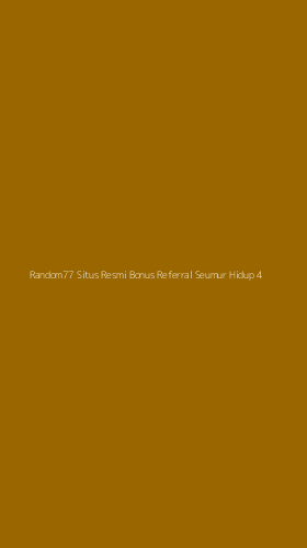 Tampilan Antarmuka Aplikasi Random77 Situs Resmi Bonus Referral Seumur Hidup - 4