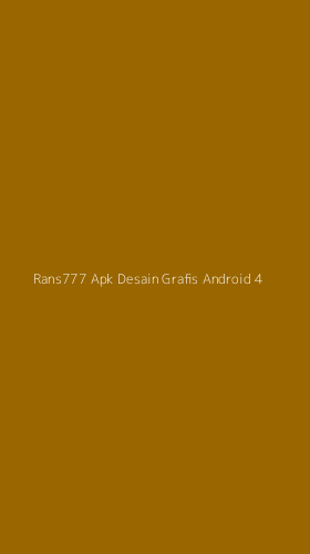 Tampilan Antarmuka Aplikasi Rans777 Apk Desain Grafis Android - 4