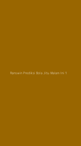 Tampilan Antarmuka Aplikasi Ranswin Prediksi Bola Jitu Malam Ini - 1