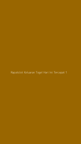 Tampilan Antarmuka Aplikasi Rapatslot Keluaran Togel Hari Ini Tercepat - 1