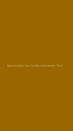 Tampilan Antarmuka Aplikasi Rapitoto Daftar Situs Slot Bonus New Member 100 - 4