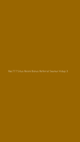 Tampilan Antarmuka Aplikasi Ras777 Situs Resmi Bonus Referral Seumur Hidup - 3