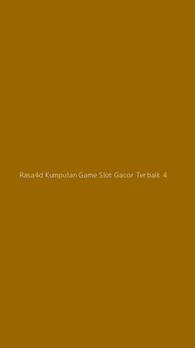 Tampilan Antarmuka Aplikasi Rasa4d Kumpulan Game Slot Gacor Terbaik - 4