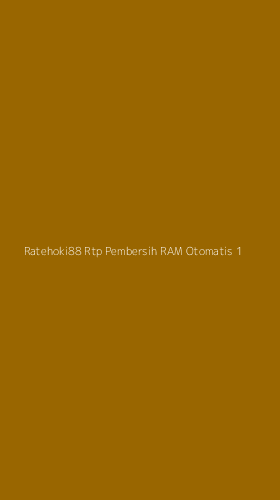 Tampilan Antarmuka Aplikasi Ratehoki88 Rtp Pembersih Ram Otomatis - 1