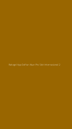Tampilan Antarmuka Aplikasi Ratogel App Daftar Akun Pro Slot Internasional - 2