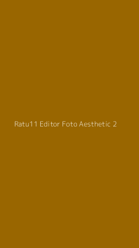 Tampilan Antarmuka Aplikasi Ratu11 Editor Foto Aesthetic - 2