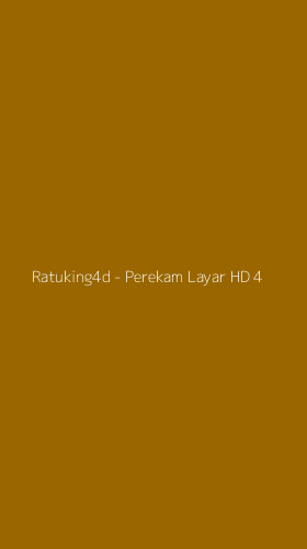 Tampilan Antarmuka Aplikasi Ratuking4d - Perekam Layar HD - 4