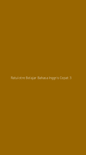 Tampilan Antarmuka Aplikasi Ratulotre Belajar Bahasa Inggris Cepat - 3