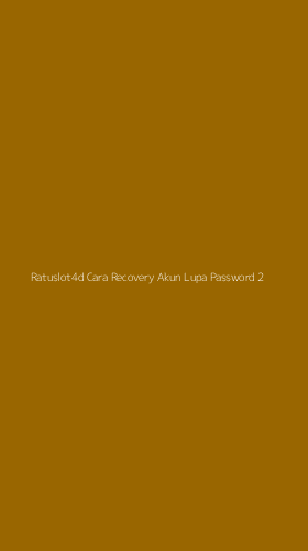 Tampilan Antarmuka Aplikasi Ratuslot4d Cara Recovery Akun Lupa Password - 2