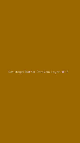Tampilan Antarmuka Aplikasi Ratutogel Daftar Perekam Layar Hd - 3