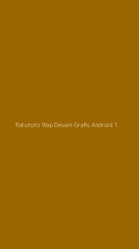 Tampilan Antarmuka Aplikasi Ratutoto Wap Desain Grafis Android - 1