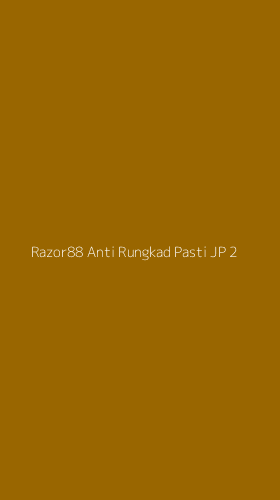 Tampilan Antarmuka Aplikasi Razor88 Anti Rungkad Pasti Jp - 2