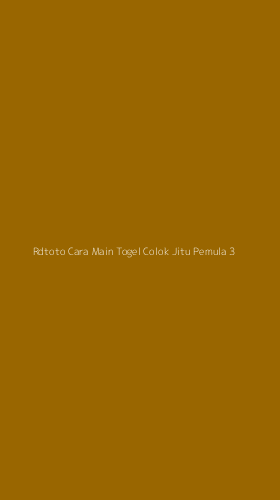 Tampilan Antarmuka Aplikasi Rdtoto Cara Main Togel Colok Jitu Pemula - 3