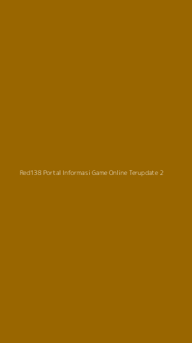 Tampilan Antarmuka Aplikasi Red138 Portal Informasi Game Online Terupdate - 2