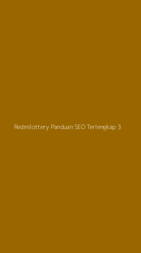 Tampilan Antarmuka Aplikasi Redmilottery Panduan Seo Terlengkap - 3