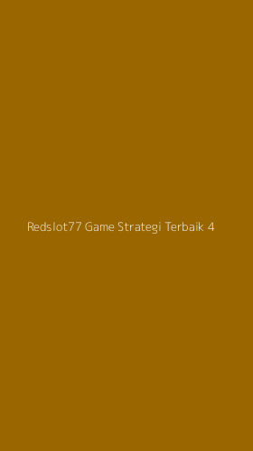 Tampilan Antarmuka Aplikasi Redslot77 Game Strategi Terbaik - 4