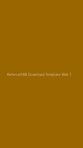 Tampilan Antarmuka Aplikasi Referral568 Download Template Web - 1