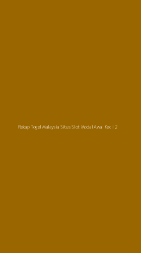 Tampilan Antarmuka Aplikasi Rekap Togel Malaysia Situs Slot Modal Awal Kecil - 2