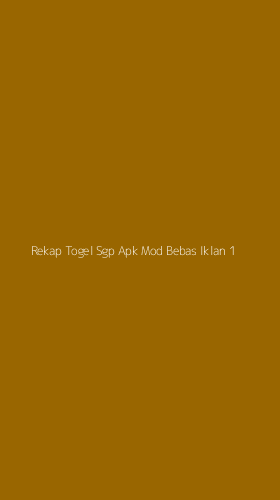 Tampilan Antarmuka Aplikasi Rekap Togel Sgp Apk Mod Bebas Iklan - 1