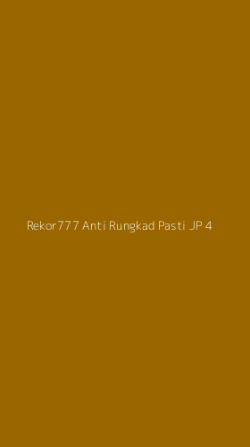 Tampilan Antarmuka Aplikasi Rekor777 Anti Rungkad Pasti Jp - 4