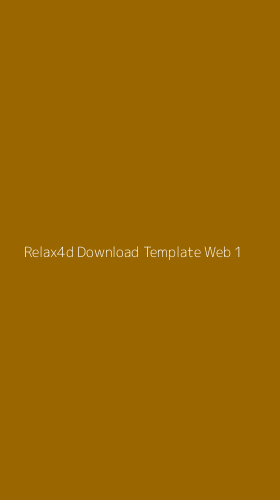 Tampilan Antarmuka Aplikasi Relax4d Download Template Web - 1