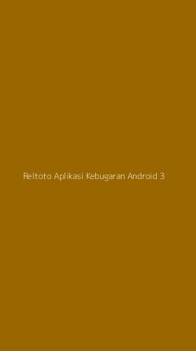 Tampilan Antarmuka Aplikasi Reltoto Aplikasi Kebugaran Android - 3