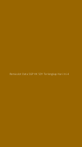 Tampilan Antarmuka Aplikasi Remixslot Data Sgp Hk Sdy Terlengkap Hari Ini - 4