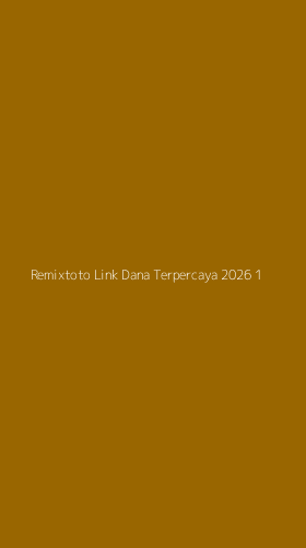 Tampilan Antarmuka Aplikasi Remixtoto Link Dana Terpercaya 2026 - 1