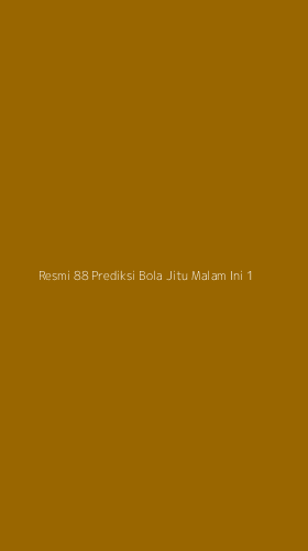 Tampilan Antarmuka Aplikasi Resmi 88 Prediksi Bola Jitu Malam Ini - 1