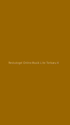 Tampilan Antarmuka Aplikasi Restutogel Online Musik Lite Terbaru - 4