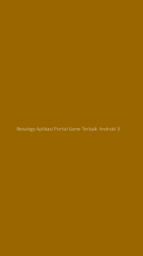 Tampilan Antarmuka Aplikasi Resulsgp Aplikasi Portal Game Terbaik Android - 3
