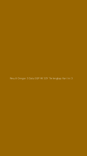 Tampilan Antarmuka Aplikasi Result Oregon 3 Data Sgp Hk Sdy Terlengkap Hari Ini - 3