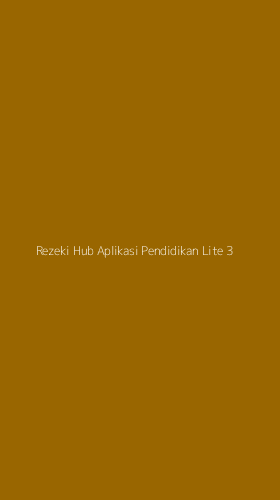 Tampilan Antarmuka Aplikasi Rezeki Hub Aplikasi Pendidikan Lite - 3