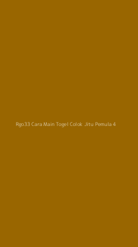 Tampilan Antarmuka Aplikasi Rgo33 Cara Main Togel Colok Jitu Pemula - 4