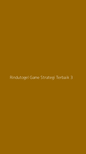 Tampilan Antarmuka Aplikasi Rindutogel Game Strategi Terbaik - 3