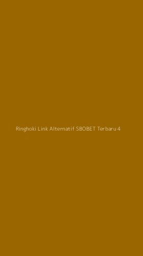 Tampilan Antarmuka Aplikasi Ringhoki Link Alternatif Sbobet Terbaru - 4