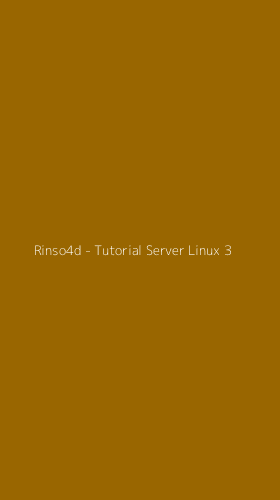Tampilan Antarmuka Aplikasi Rinso4d - Tutorial Server Linux - 3