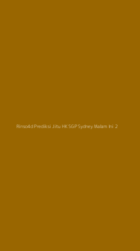 Tampilan Antarmuka Aplikasi Rinso4d Prediksi Jitu Hk Sgp Sydney Malam Ini - 2